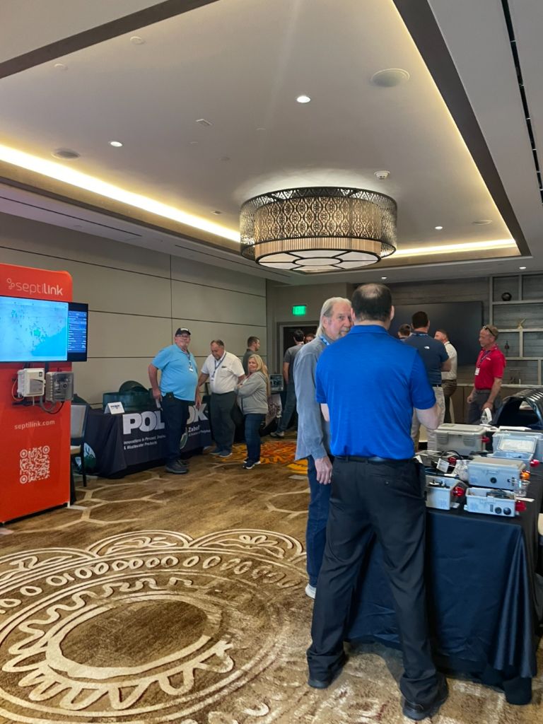 Networking area during the retreat